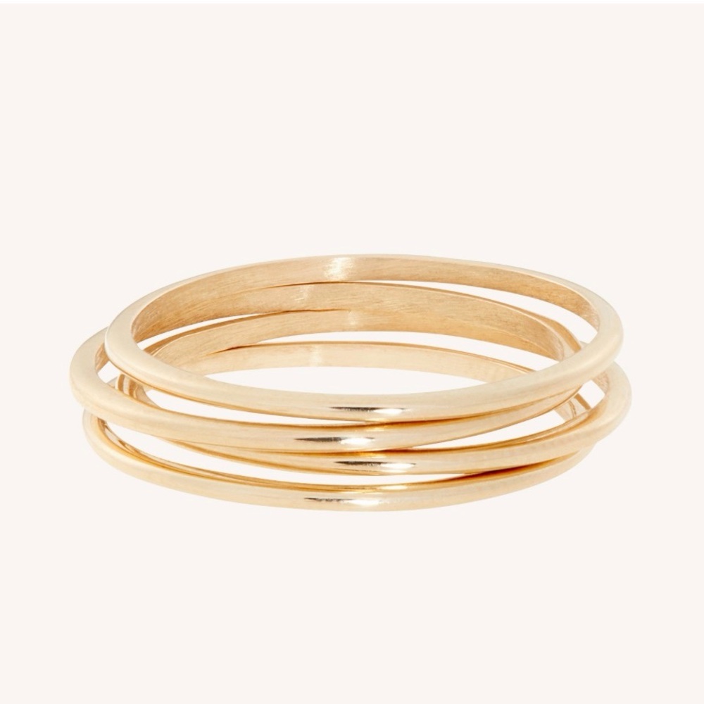 Catbird Yellow Gold Stacking Ring